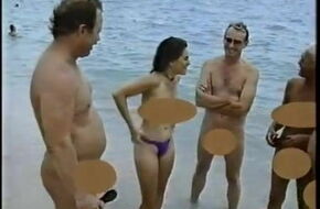 Nudes on beach